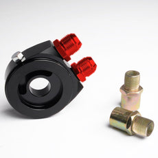 G-PLUS Oil Cooler Kit 10 Row AN10-10AN Universal Engine Transmission Black Product Features