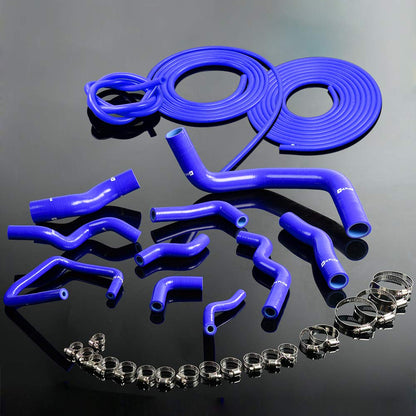 Replacement For NISSAN SILVIA 200SX 240SX S13 S14 S15 SR20D Silicone Hose + Vacuum Hose Kit