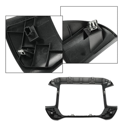 G-PLUS Dash Center Control Bezel Panel Compatible with Chevy Silverado 1500/ GMC Sierra 1500 2014-2019, Fit Chevy Silverado 2500HD 3500HD/ GMC Sierra 2500HD 3500HD 2014-2020 23136581