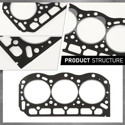 G-PLUS Engine Head Gasket Set Compatible with Briggs & Stratton 825528/Fit Daihatsu DM950 DM950D/Fit Toro 107-9907