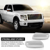 G-PLUS Mirror Covers Left & Right 2pcs Silver Compatible with Ford F150 2009-2014 9L3Z17D743CA, 9L3Z17D742CA