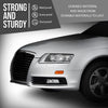 G-PLUS Fog Light Mesh Grille Pair Left and Right Compatible with Audi A6 C6 Avant 2008 2009 2010 2011 4F0807681P, 4F0807682P Black