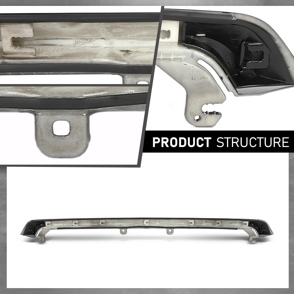 G-PLUS Hood Molding Trim Compatible with Subaru Forester 2017 2018 17 18 91121SG210, SU1235102