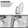 G-PLUS LED Front Fog Light Lamp Driving Light Left Driver Side Compatible with Volvo XC60 2014-2018 31364330 White