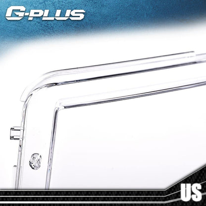 G-PLUS Front Headlight Lenses Cover Compatible With 2009-2014 Ford F150,1 Pair Left & Right Side (Clear Lens)