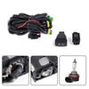 G-PLUS LED Fog Lights, Compatible with Acura TL 2004-2008/ Honda Accord 2003-2007 4 Doors Bumper Driving Fog Lights + Wiring (4 Doors only) Clear Lens