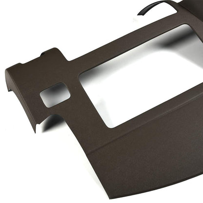 G-PLUS TPE Dash Cover Brown Compatible with 2007 2008 2009 2010 2011 2012 2013 Chevy Silverado (LS, LT, WT, Base) /2007 2008 2009 2010 2011 2012 2013 GMC Sierra (SL, SLE, WT, Base)