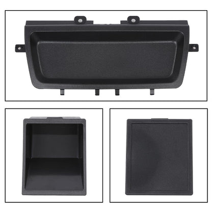 G-PLUS Double Din Radio Dash Cover Kit Compatible with Jeep Wrangler TJ 1997 1998 1999 2000 2001 2002 95-6549 Dash Stereo Mounting Bezel Panel