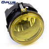 G-PLUS 2pcs Set Fog Light Bumper Lamps Compatible with Dodge Challenger Charger Nitro Avenger Caliber Yellow Lens (Bulbs are included)