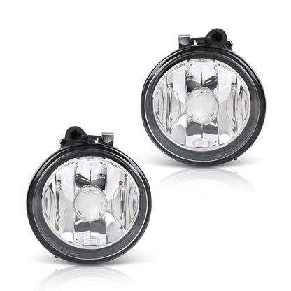 G-PLUS Fog Light Lamp Pair of Left & Right Side Compatible with BMW X1 2016-2019 / X2 2018-2021 Fit BMW X3 2011-2017 / X4 2015-2018 w/o Adaptive Headlamps 63177238787, 63177238788 Black