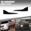 G-PLUS Left Right Front Bumper Side Lower Trim Compatible with Toyota Camry SE 2025 TO1046135, TO1047135 Glossy Black
