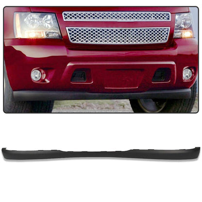 G-PLUS Front Bumper Air Dam Deflector Lower Valance Compatible with 2007-2013 Chevy Avalanche Suburban Tahoe Primed Without Off Road Package GM1092208 15203734
