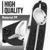 G-PLUS Fog Light Trim Front Right Compatible with Volvo V70 2008-2010 / S80 2007-1013 Fit Cars with Park Assist 34430920 Chrome Black