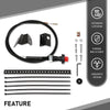 G-PLUS Shaft Disconnect Conversion Kit Compatible with Chevy S10 4WD 1983-2003,Fit S15 Jimmy 4WD 1983-1991 PSL500