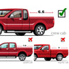G-PLUS T3 Tri-Fold Hard Lock 6.6Ft Truck Tonneau Cover Compatible with 1999-2007 Chevy/GMC | ONLY Fits 2007 Classic Body | NOT Fit Flareside/Stepside Models
