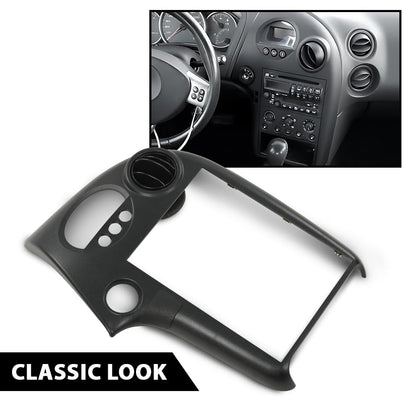 G-PLUS Center Dash Radio Bezel Trim 3 Button Compatible with Pontiac Grand Prix 2004-2008