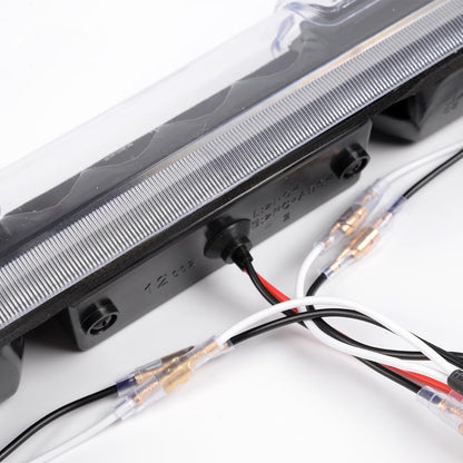 G-PLUS LED Third Brake Light Compatible with Chevy Silverado/GMC Sierra 1500 2500 3500 1999-2007 3rd High Mount Stop Lamp, Clear Lens Black Housing, 5978318 16525205 923240