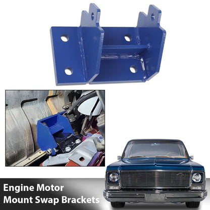 G-PLUS Motor Mount Conversion kit Compatible with Chevy Truck 1973-1987/ Compatible with Suburban 1973-1991 Engine Mounting Kit #7731103