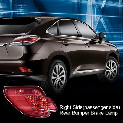 G-PLUS Rear Bumper Reflectors Stop Brake Light Compatible with RX270 RX350 2010-2015/ RX450H 2009-2015 Reverse Light Rear Bumper Side Marker Reflector Tail Lights Right