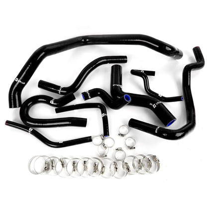 G-PLUS 9PCS Silicone Radiator Coolant Hose Kit Clamps