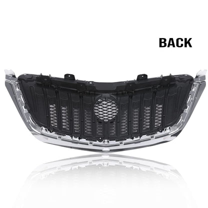G-PLUS Front Grille Black with Chrome Molding Compatible with 2013 2014 2015 BUICK Encore 16 Encore AWD 95292990, 95384115, 25980527, GM1200690