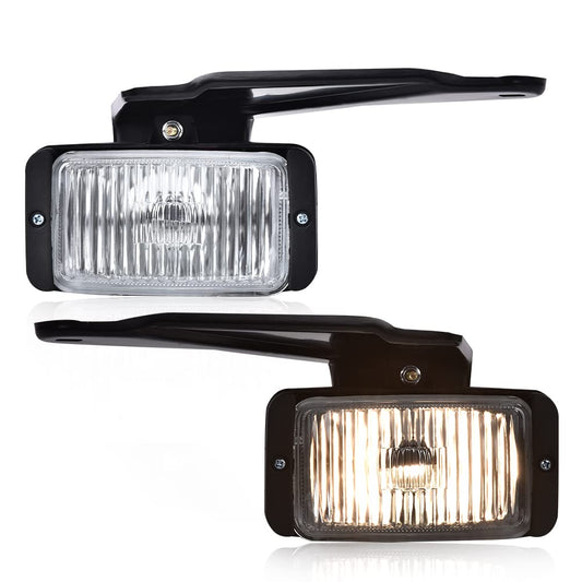 G-PLUS Direct Replacement Fog Light Compatible with 1982-1997 Chevy S10 and 1995-1997 Chevy Blazer/GMC Jimmy