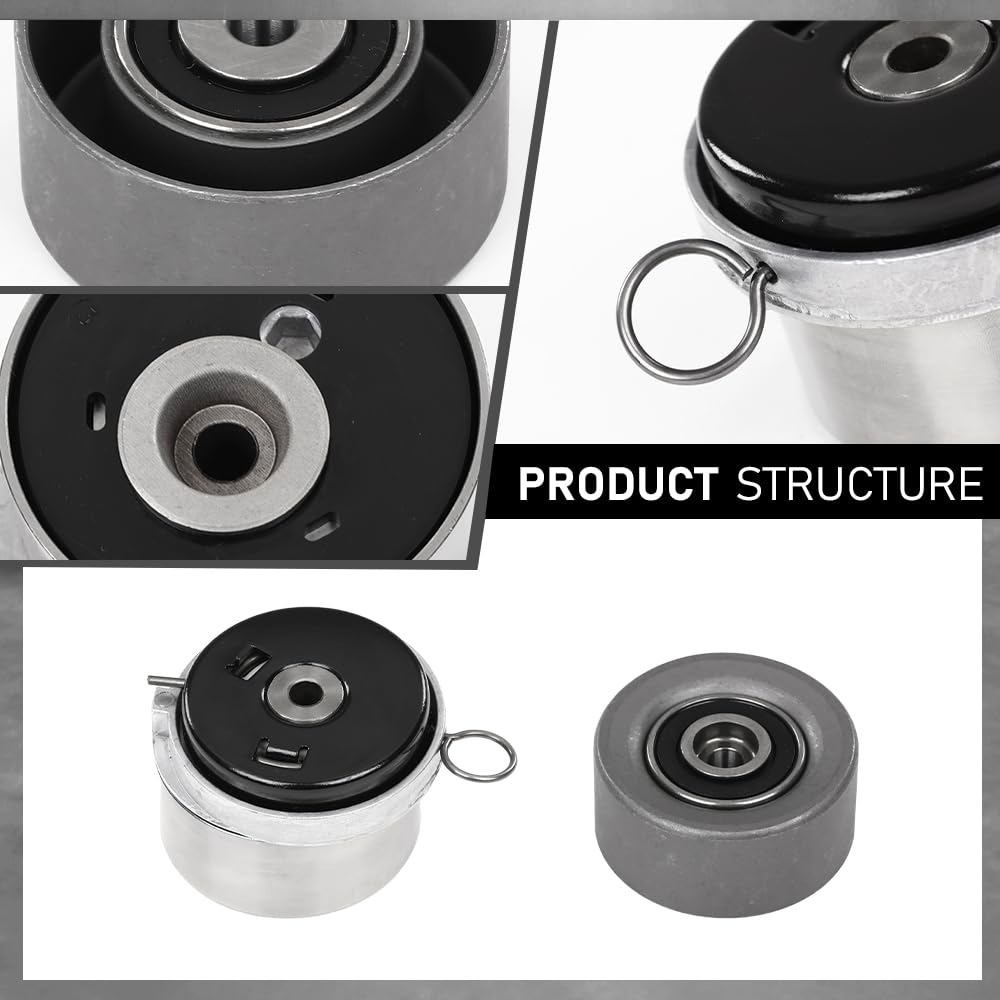 G-PLUS Timing Belt Kit 14PCS, Compatible with Chevy Sonic Cruze 1.8L 2011-2018,Fit Chevy Aveo/Aveo5 1.6L United States Region 2010-2011 K015603XS, TCK338