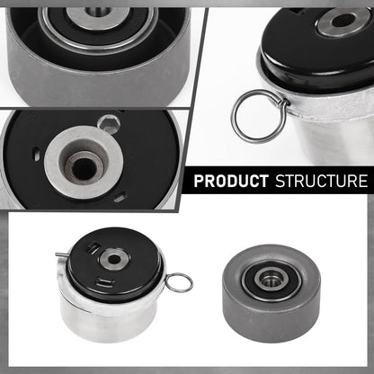 G-PLUS Timing Belt Kit 14PCS, Compatible with Chevy Sonic Cruze 1.8L 2011-2018,Fit Chevy Aveo/Aveo5 1.6L United States Region 2010-2011 K015603XS, TCK338