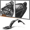 G-PLUS Front Inner Driver and Passenger Side Fender Liners Pair Compatible with Nissan Altima 2019-2023 Black
