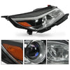 G-PLUS Headlight Assembly Compatible with Chevy Malibu Limited 2013 2014 2015 2016 Right Passenger Headlamps HID Xenon Lamp w/o D3S HID Bulb Clear Lens Black Housing,faros delanteros
