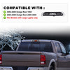 G-PLUS LED Third Brake Light Compatible With 02-09 Dodge RAM, 3RD LED Bar Brake/Cargo Light,Type X (Smoky lens Chrome Housing Amber Reflector)