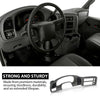 G-PLUS Dash Radio Cluster Trim Bezel Panel Compatible with Chevy Astro GMC Safari 1995-2005 15718197 Gray