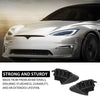 G-PLUS Front Bumper Fender Bracket Left & Right Side Compatible with Tesla Model S 2012-2021 109549500A, 109549600A, 1095495-00-A, 1095496-00-A Black