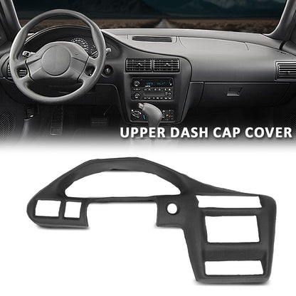 G-PLUS TPE Dashboard Dash Bezel Cover Compatible with Chevy Cavalier LS Sport 2002-2005/ Chevy Cavalier Z24 2000-2002/ Chevy Cavalier (submodel: Base, LS) 2000-2005