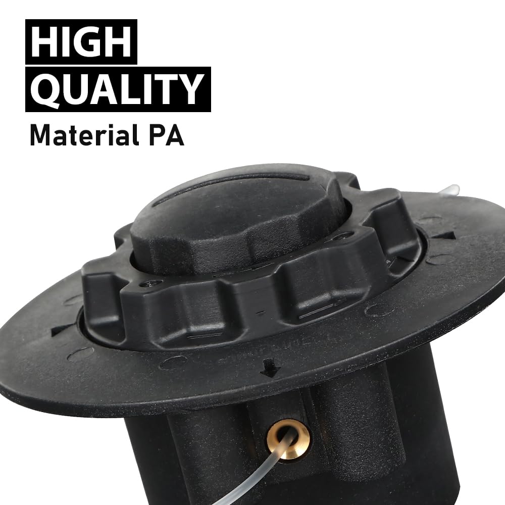 G-PLUS Trimmer Head Replace Lawn Mower 3pcs Fit Autocut C5-2 Fit FS38 FS40 FS45 FS46 FS50 FSE60 Black
