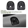 G-PLUS Door Lock Grommets Set Compatible with 2006-2014 Ford Mustang,Front Left & Right Black 2PCS