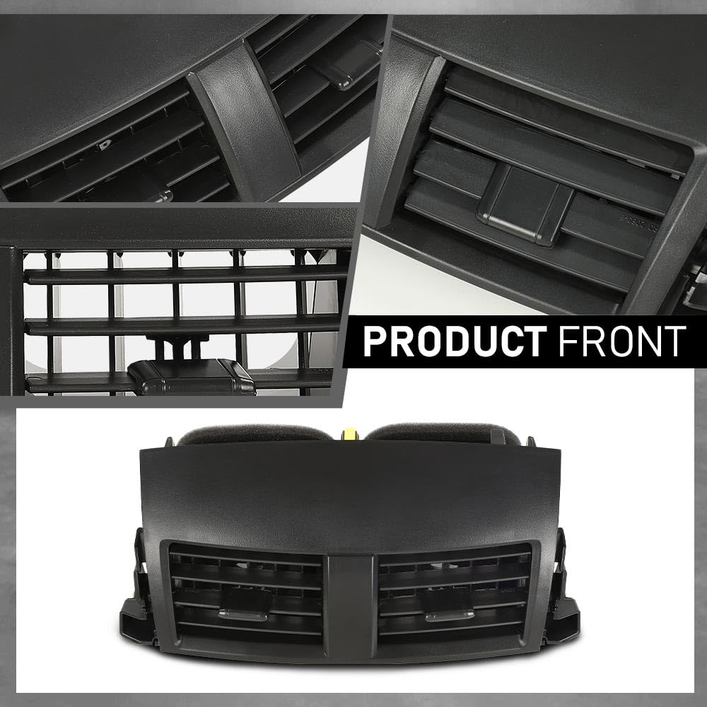 G-PLUS Center AC Air Dash Vents Panel Compatible with Toyota Rav4 2006-2012 55663-42020