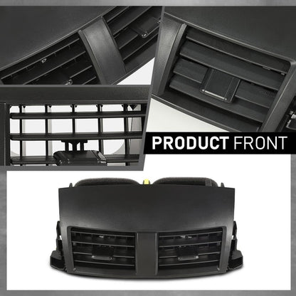 G-PLUS Center AC Air Dash Vents Panel Compatible with Toyota Rav4 2006-2012 55663-42020