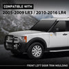 G-PLUS Front Left Door Body Moulding Trim Compatible with LR3 2005-2009, Compatible with LR4 2010-2016 Black