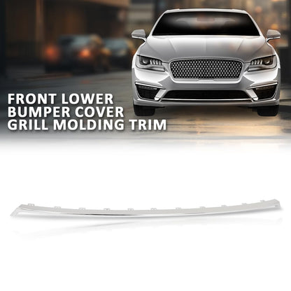 G-PLUS Front Lower Bumper Grille Molding Trim, Compatible with Lincoln MKZ 2017-2020, HP5Z-8419-AB, HP5Z8419AB, FO1044118