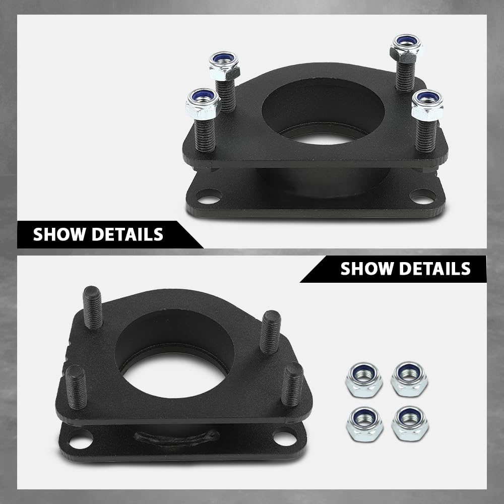 G-PLUS Front Suspension 2.5" Leveling Lift Kit Compatible with Jeep Liberty KJ KK 2002-2012,Fit Compatible with Dodge Nitro 2007-2012