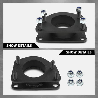 G-PLUS Front Suspension 2.5" Leveling Lift Kit Compatible with Jeep Liberty KJ KK 2002-2012,Fit Compatible with Dodge Nitro 2007-2012