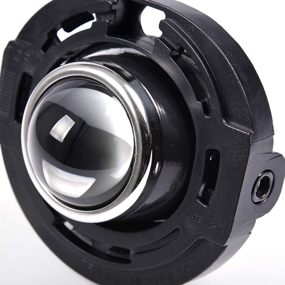G-PLUS Bumper Fog Lights Compatible With Chrysler 300 2014/ Fit Dodge Avenger/Charger, Fit Chrysler 200 2014-2015/ Fit Dodge Challenger/Durango/Cherokee, Clear Lens Driving Fog Lamps