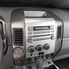 G-PLUS Dash Bezel Panel for Nissan Titan Armada 2004-2006 Radio AC Replacement Front View