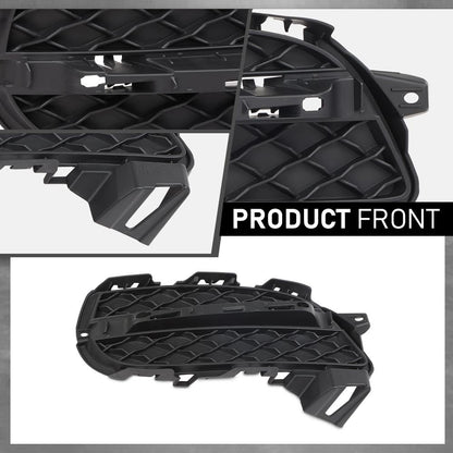 G-PLUS Fog Light Covers Front Passenger Right Side Compatible with Jaguar XJ XJR 2014-2017