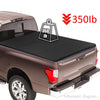 G-PLUS T3 Tri-Fold Hard Lock 5.5Ft Truck Tonneau Cover Compatible with 2004-2015 Nissan Titan | 5'5" Extra Short Bed Extended Cab | Only Fits Models Equipped with Bed/Deck Rail System