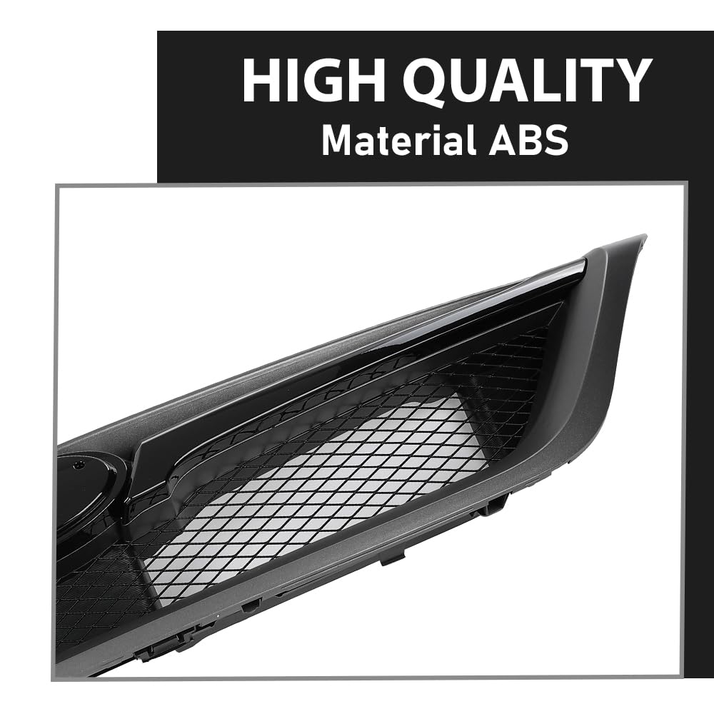 G-PLUS Front Bumper Grille Assembly Compatible with Subaru Impreza WRX 2011-2014 91121FG100