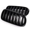 Gloss Black Front Bumper Hood Kidney Grille Grill Replacement For BMW F15 X5 F16 X6 X Series 2014 2015 2016