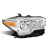 G-PLUS Headlight Assembly Right Side Compatible with Toyota Tacoma SR Crew Cab/Extend Cab Pickup 2019-2023 White