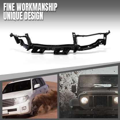 G-PLUS Radiator Support Core Upper Tie Bar Compatible with Chrysler 300 2011-2023 68142203AC, CH1225234 Black